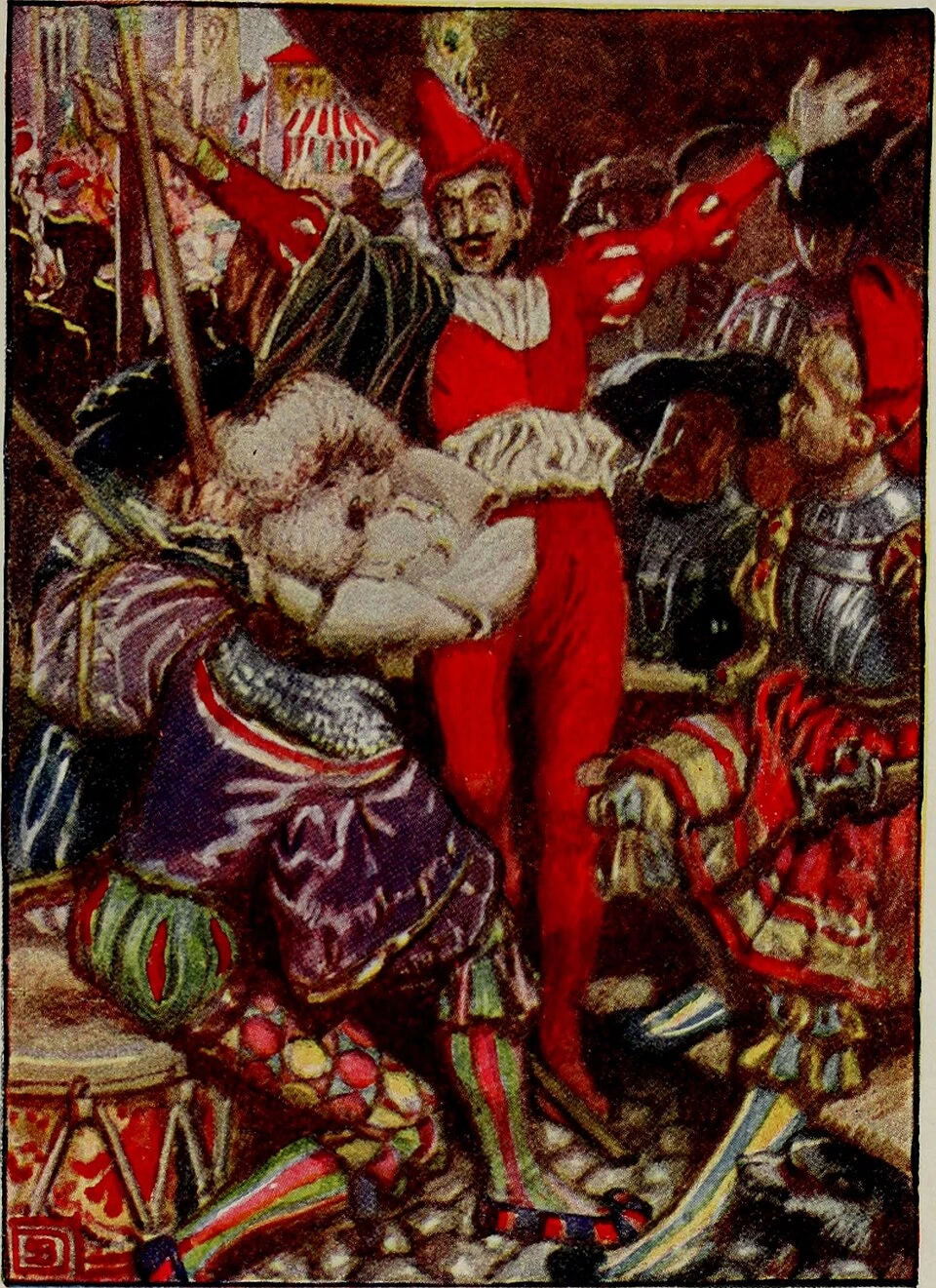 Mentre il vecchio Mammon guida la palla